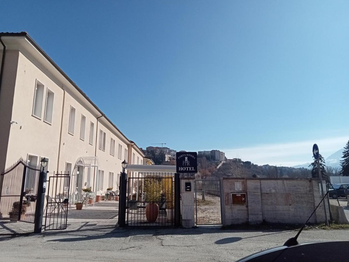 Hotel Porta Rivera L'Aquila Exterior photo